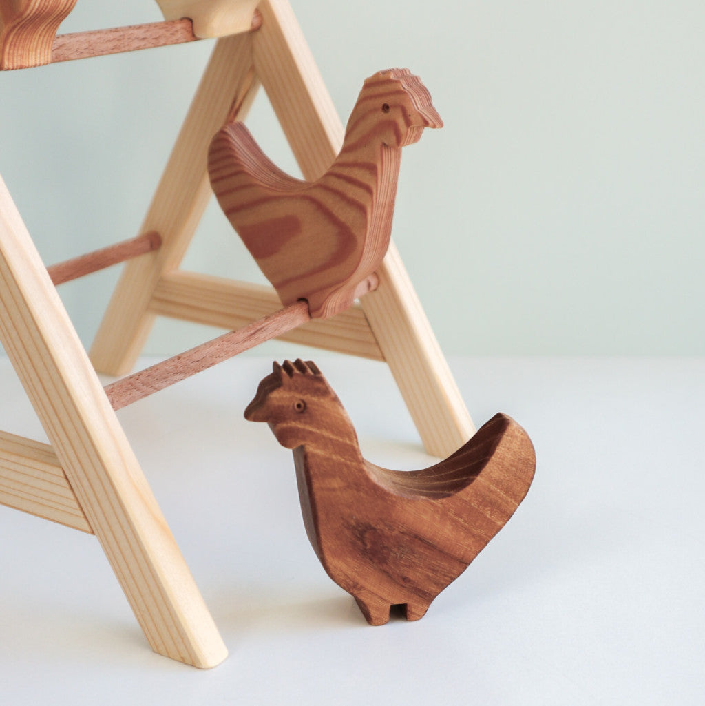 Tyúk fa figura