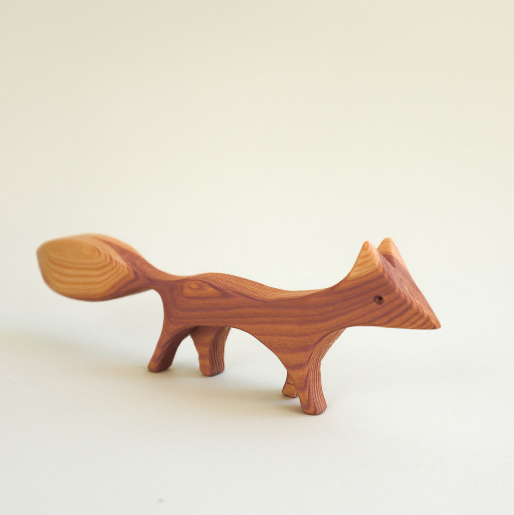 Róka fa figura