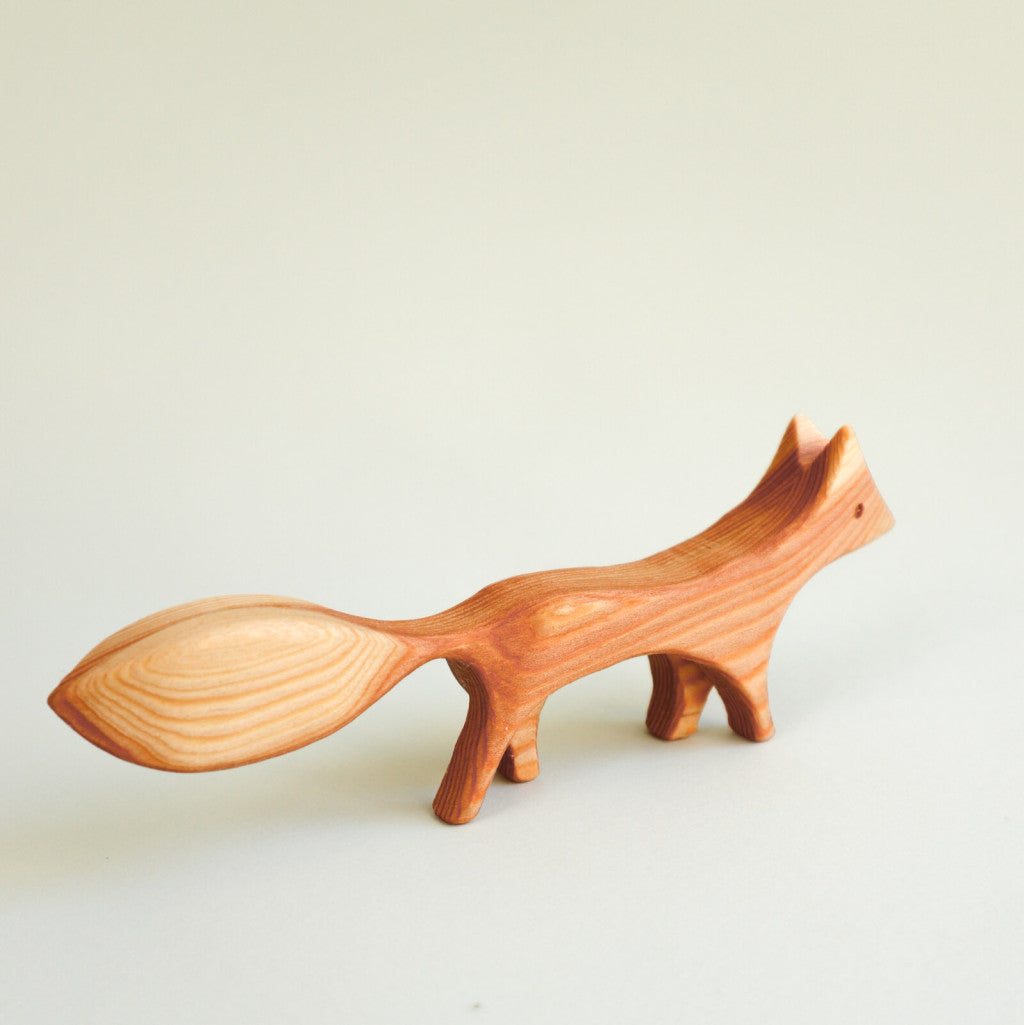 Róka fa figura