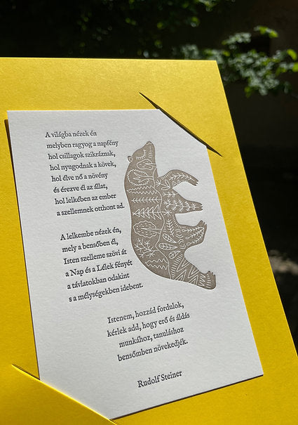 'Medve' Waldorf fohász