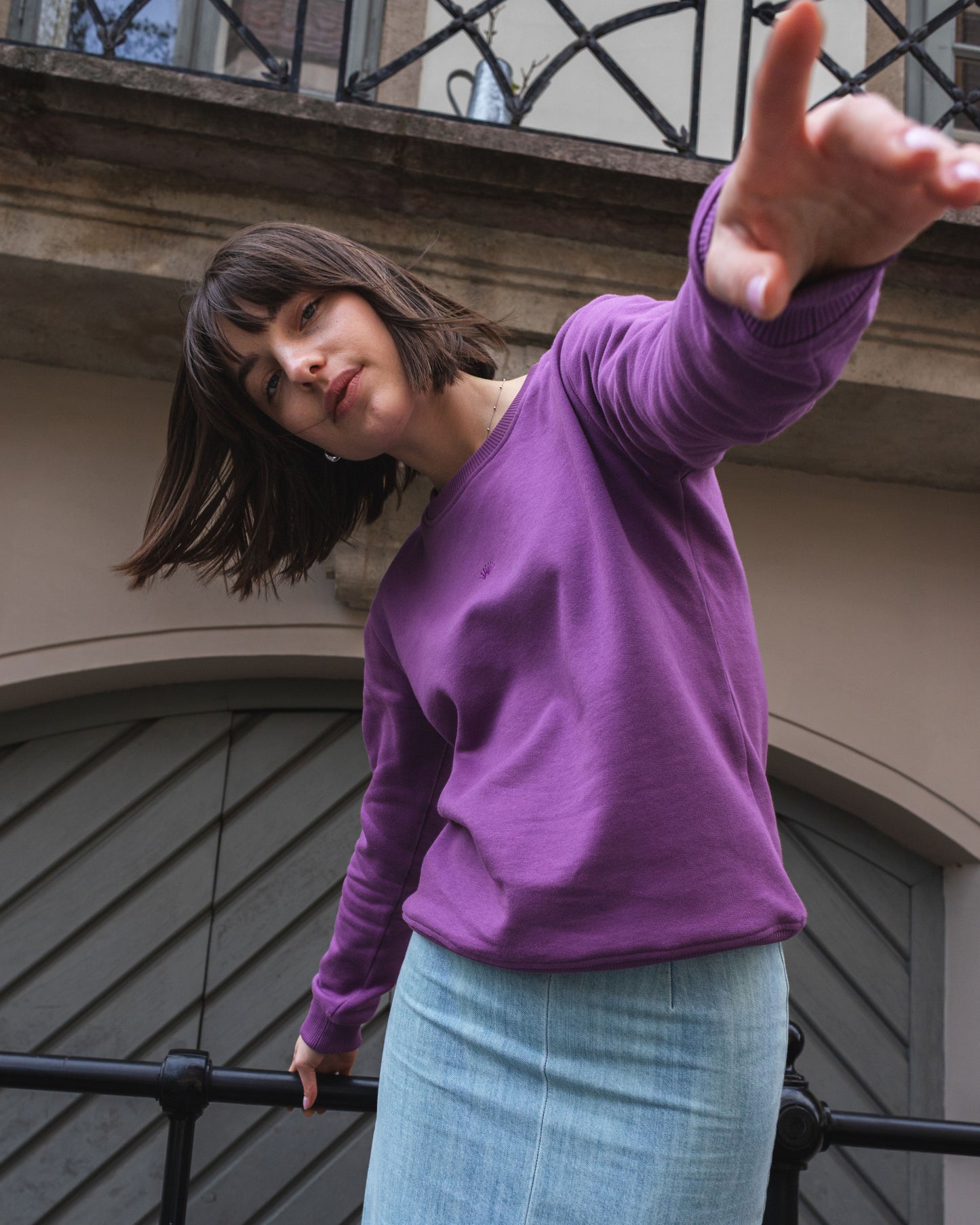 CORE CREWNECK / GRAPE