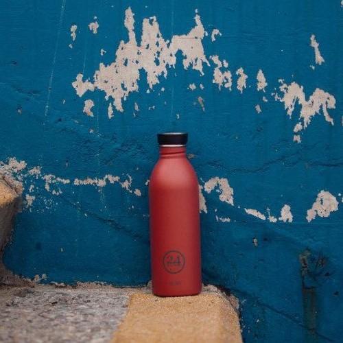 24Bottles Urban Chromatic kulacs 500ml, country red