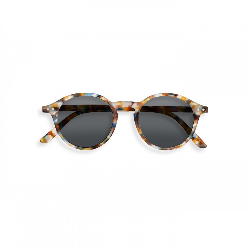 IZIPIZI D sunglasses, blue tortoiseshell, gray lenses