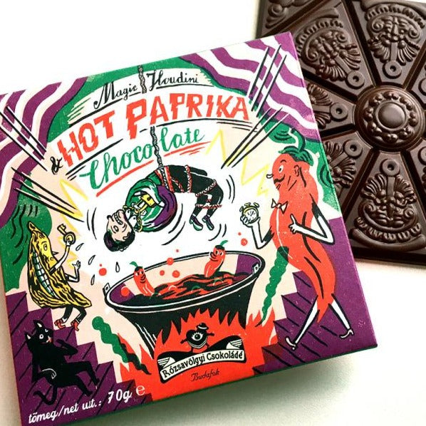 Strong pepper chocolate