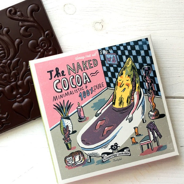 Naked Cocoa is 100% chocolate