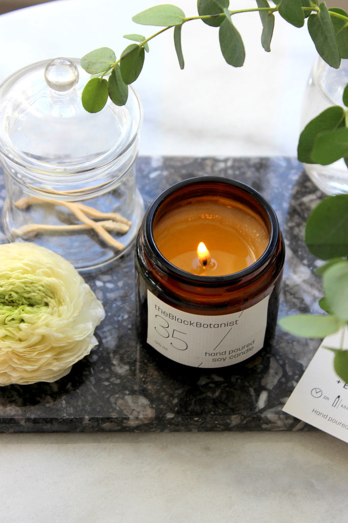 35 Eucalyptus + Lemongrass szójagyertya