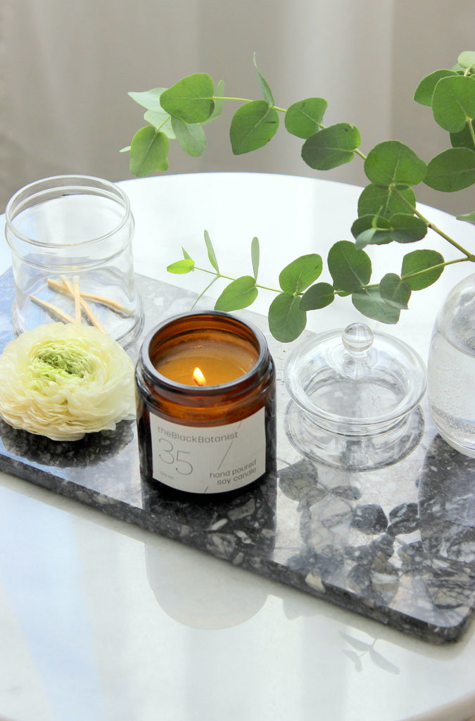 35 Eucalyptus + Lemongrass szójagyertya