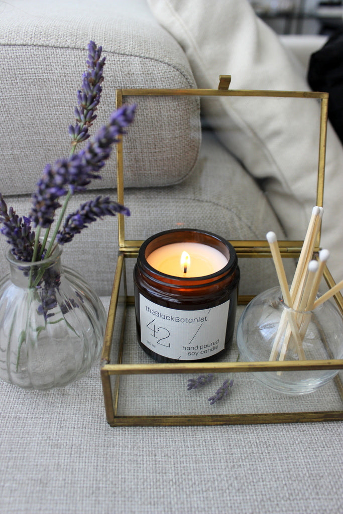 42 Lavender + vanille szójagyertya