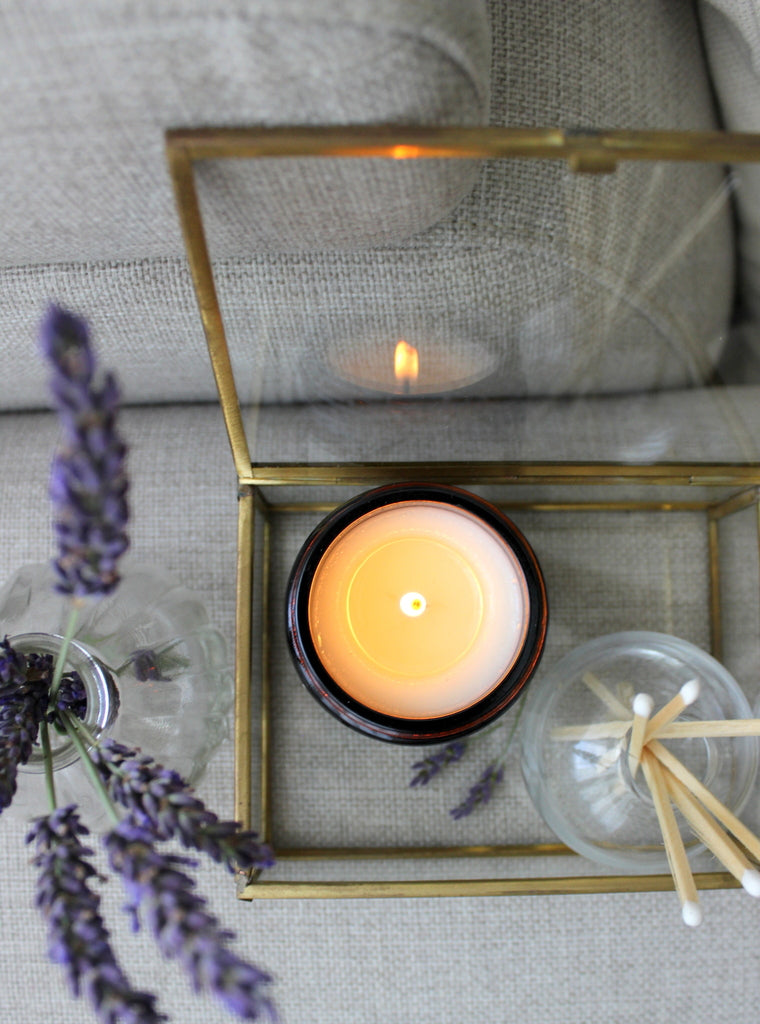 42 Lavender + vanille szójagyertya