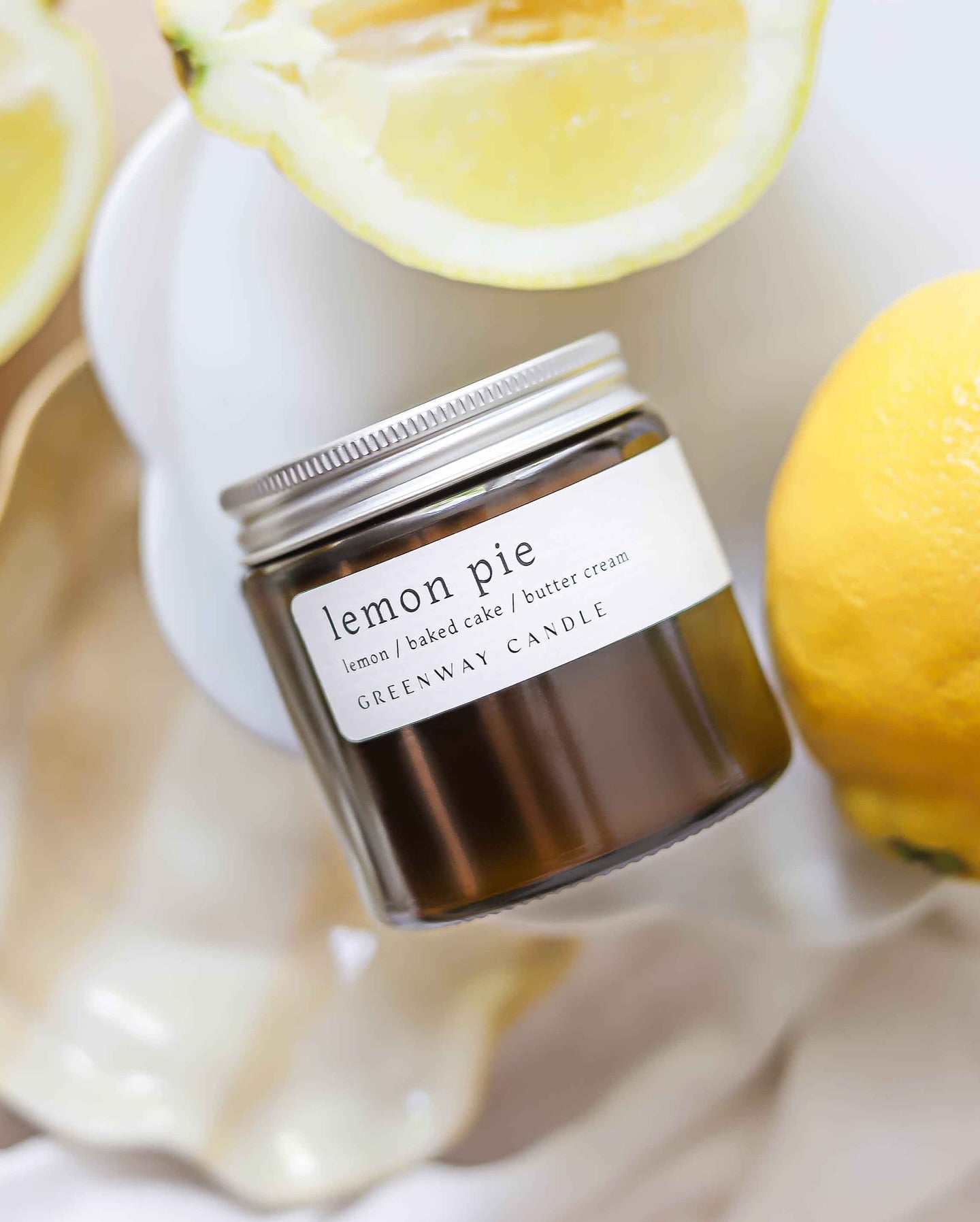 Lemon pie szójagyertya