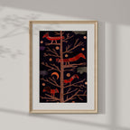 Birds print 