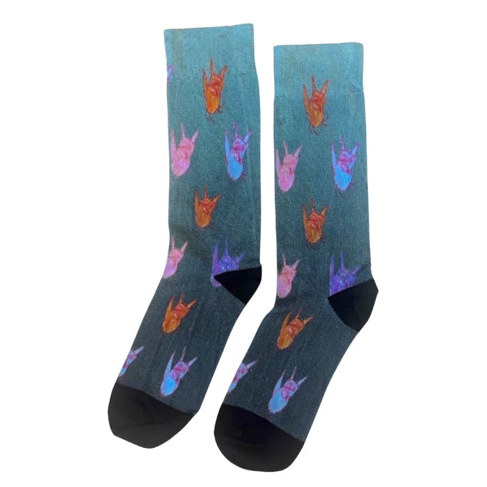 Rainbow Cats Socks