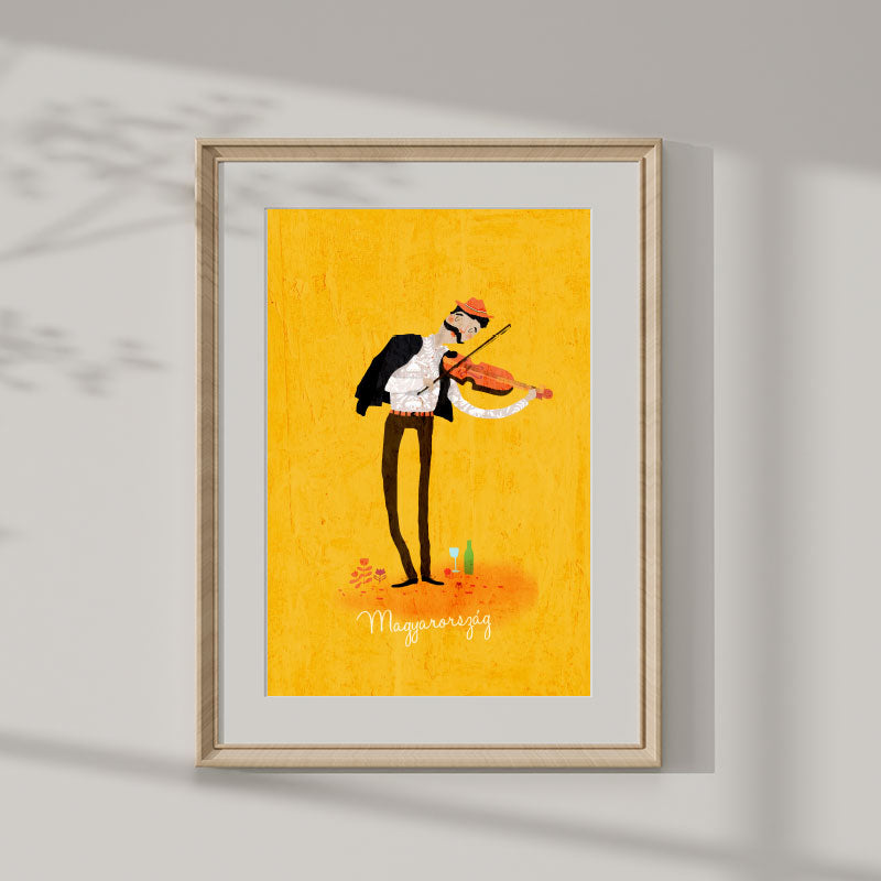 Hungary / Hungary print 