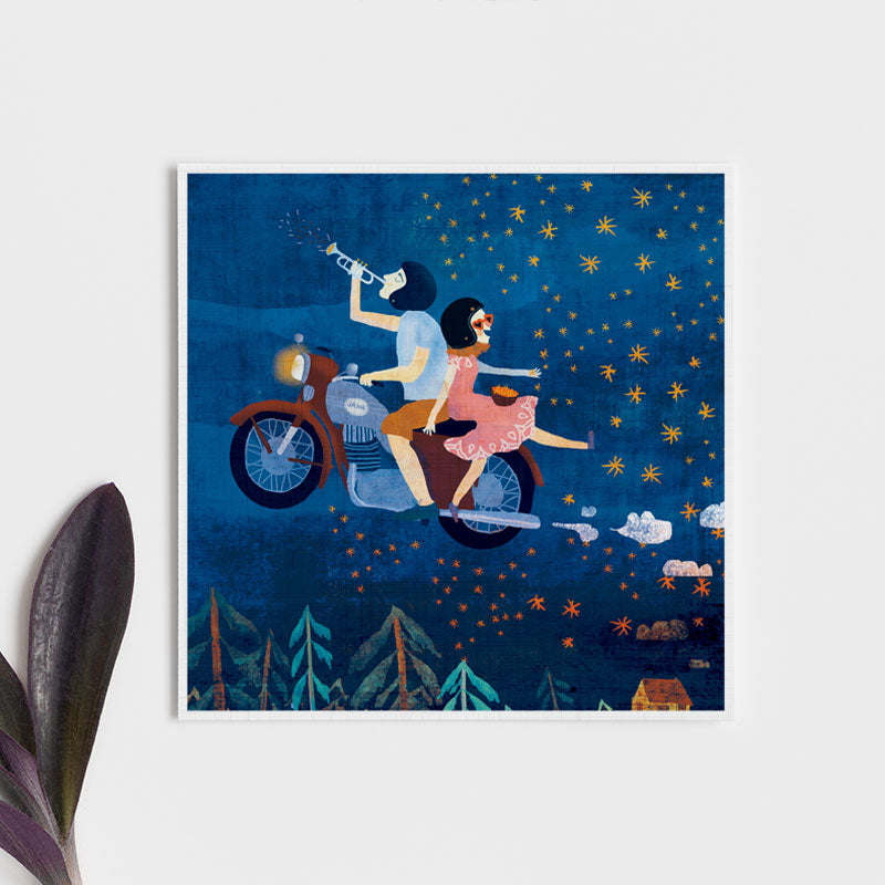 Jawa postcard 