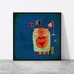 Making love print 