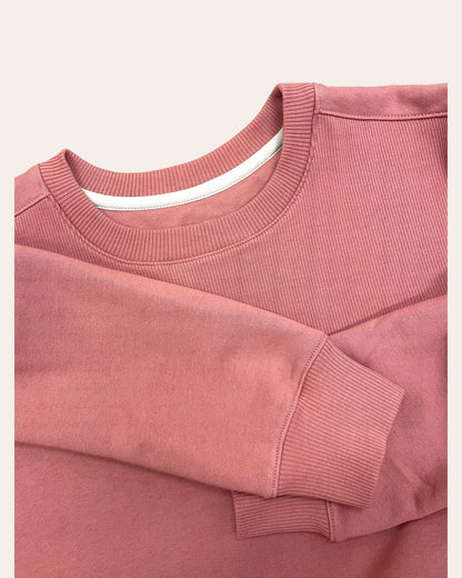 TIDE CREWNECK / ROSEWOOD
