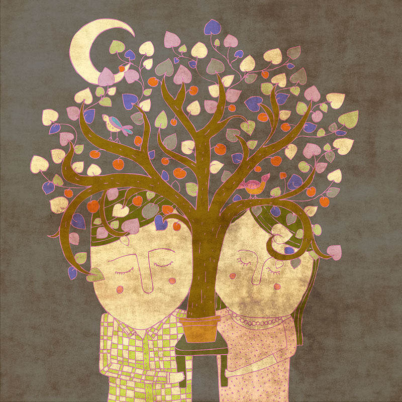 Tree of love print 