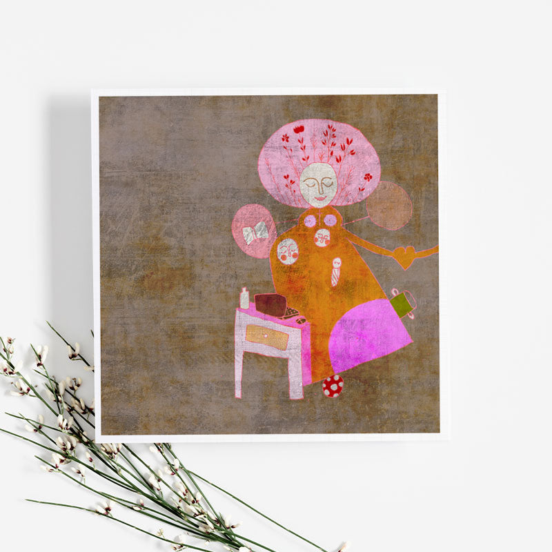 Women's ideal/ Women postcard 