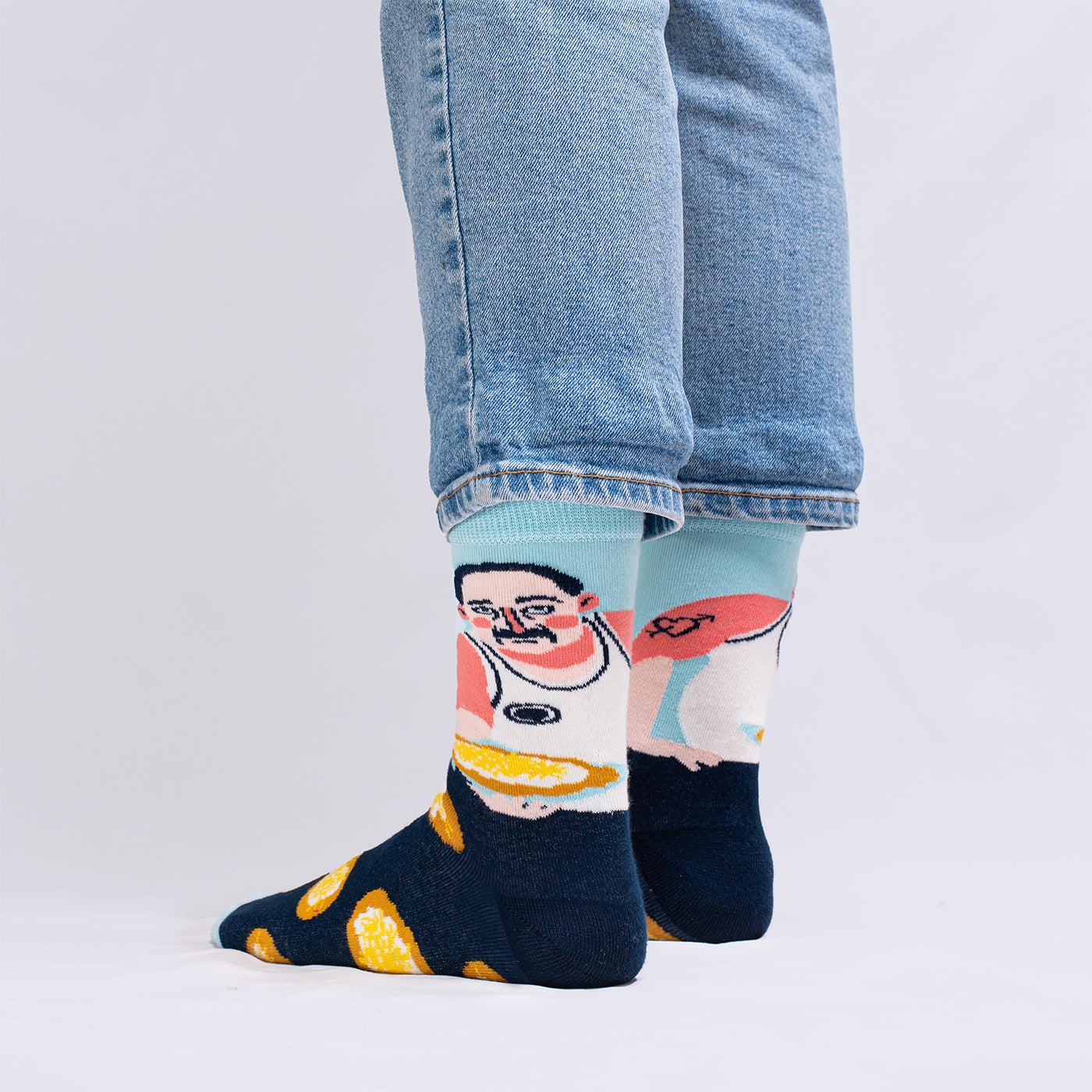 The flamingo is ready! socks