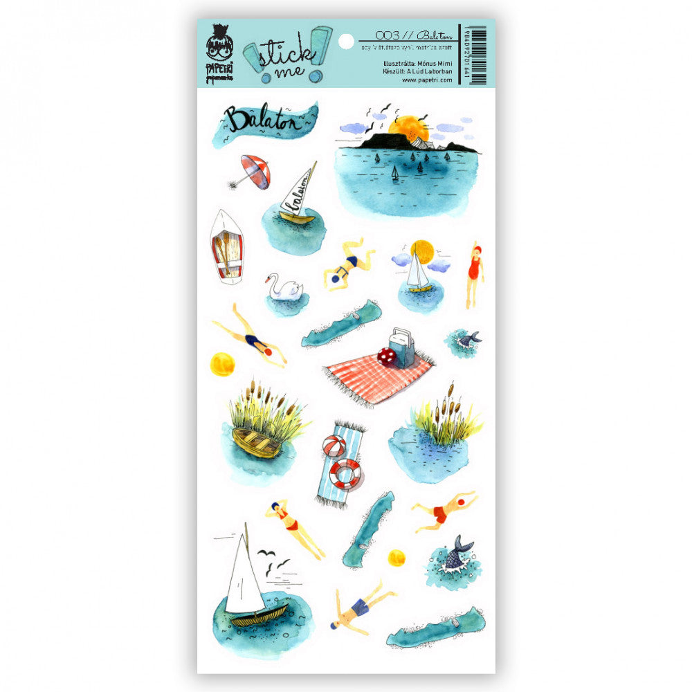 Washable sticker set - various
