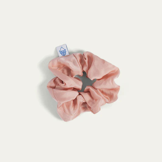 Silk hair tie - vegetable dyed