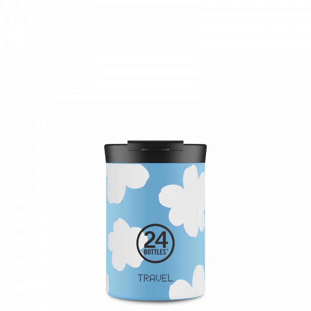 Vaso de viaje 24Bottles de 350 ml, acero