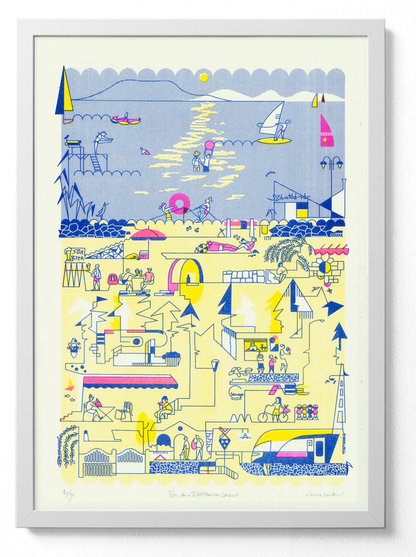 Van aki a déli partot szereti riso nyomat A3