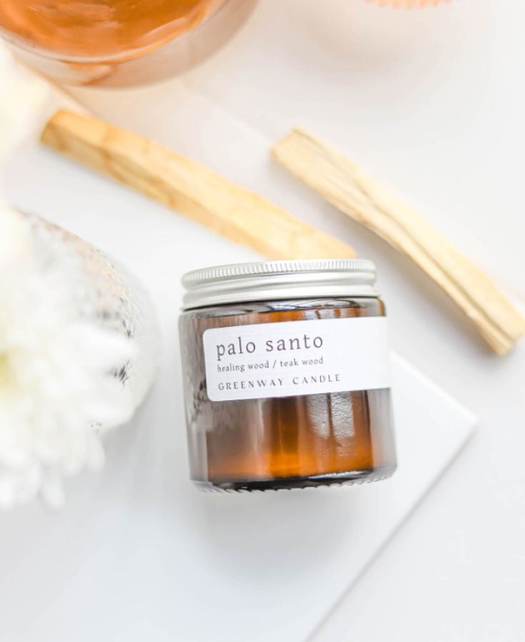 Palo santo szójagyertya