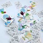 Memory card with herbs