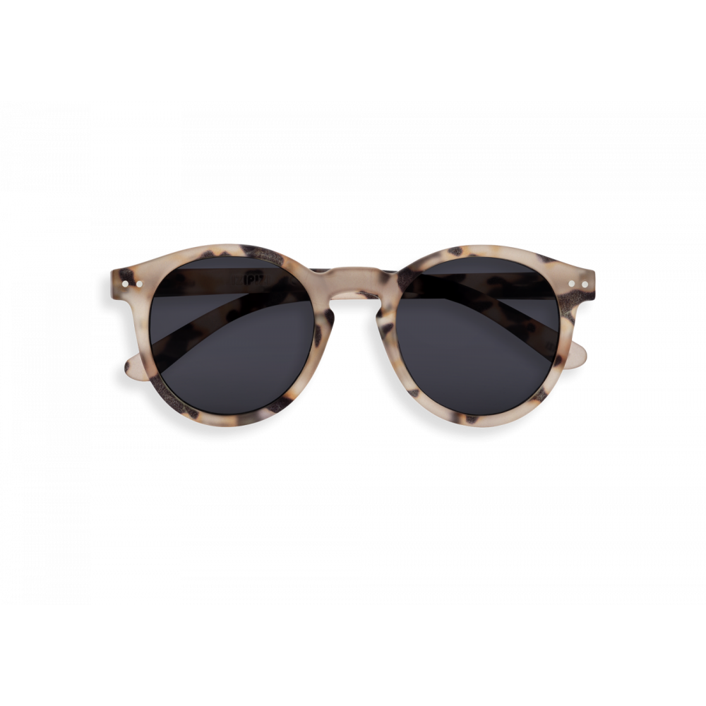 IZIPIZI Oversize kerek M napszemüveg, light teknőcmintás