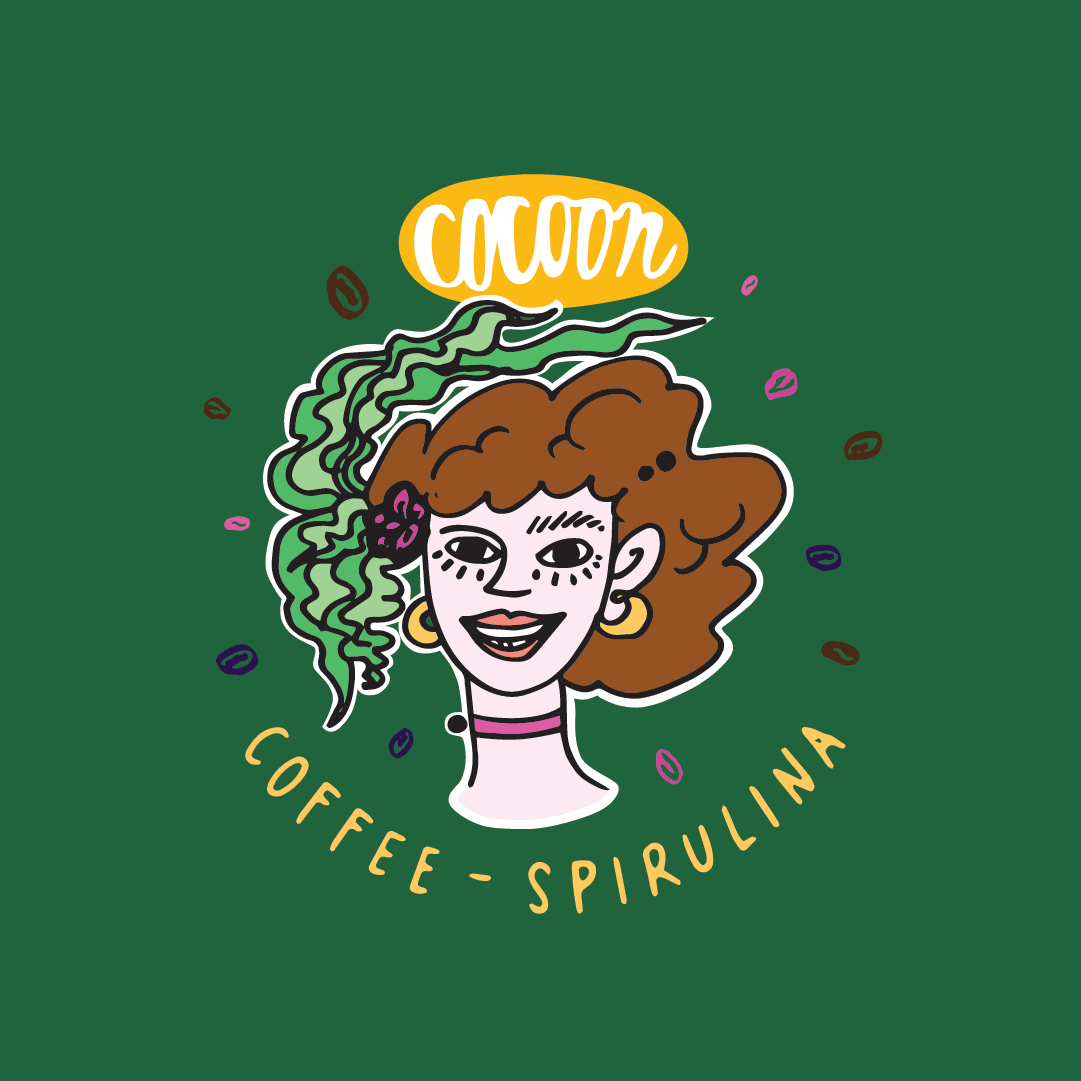 Kávé-spirulina szappan