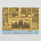 Kossuth Square postcard