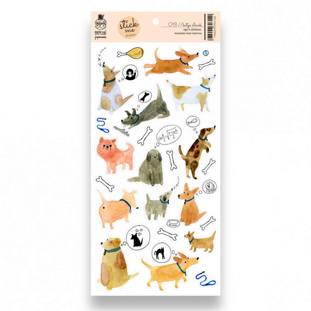 Washable sticker set - various