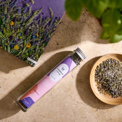 Levendulás sóvirág üvegben - 60 g