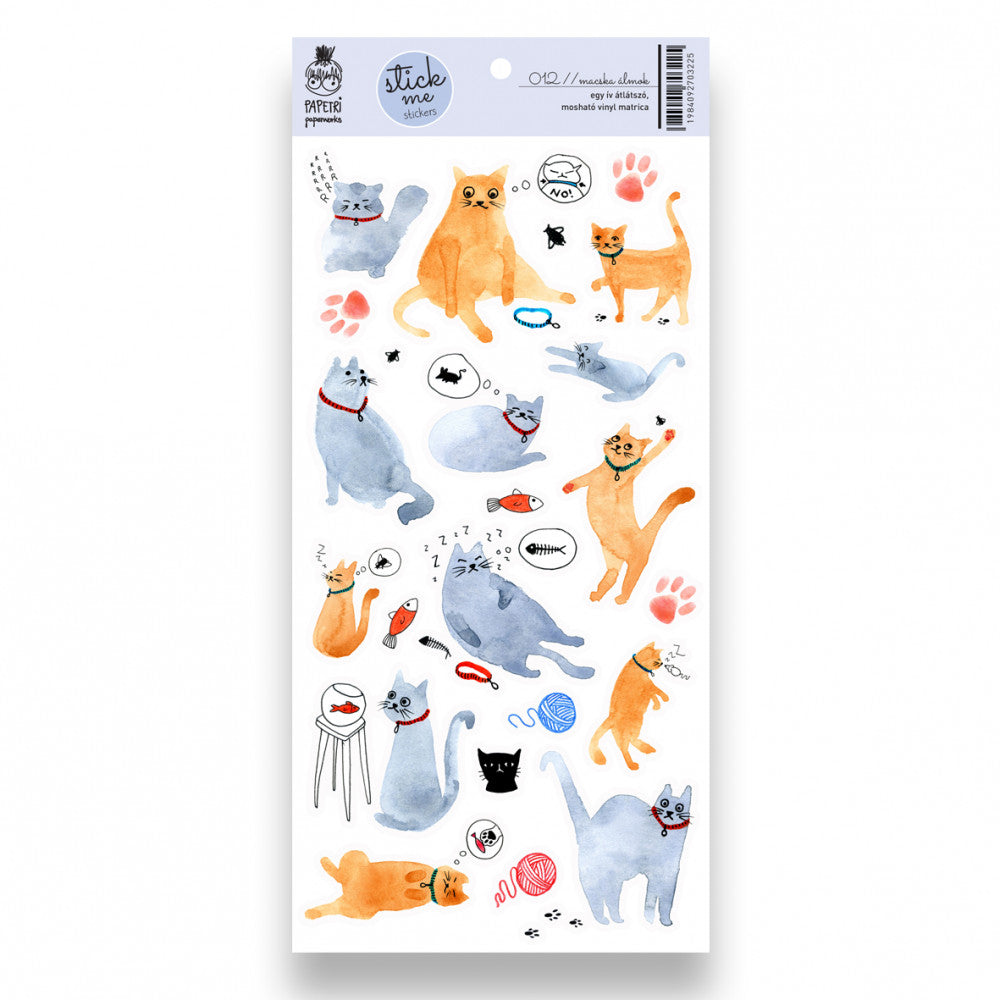 Washable sticker set - various