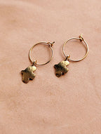 Horoscope concrete earrings - Aquarius