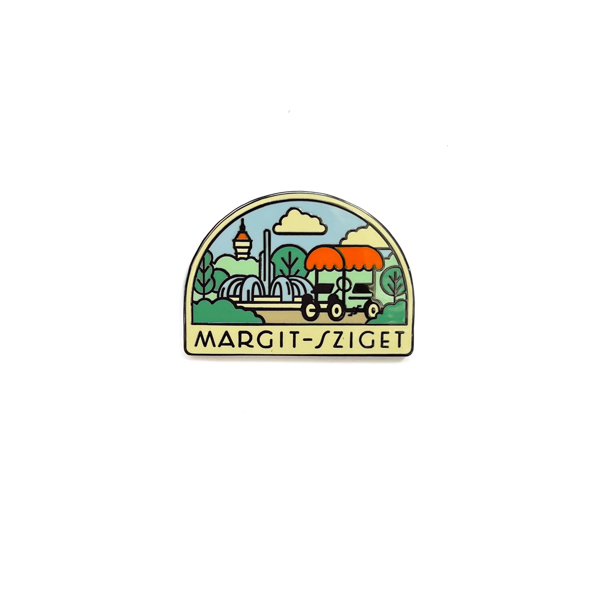 Budapest park badge set (3)