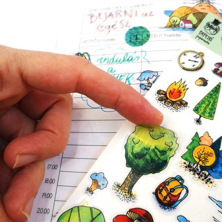 Washable sticker set - various