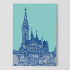Matthias Church postcard