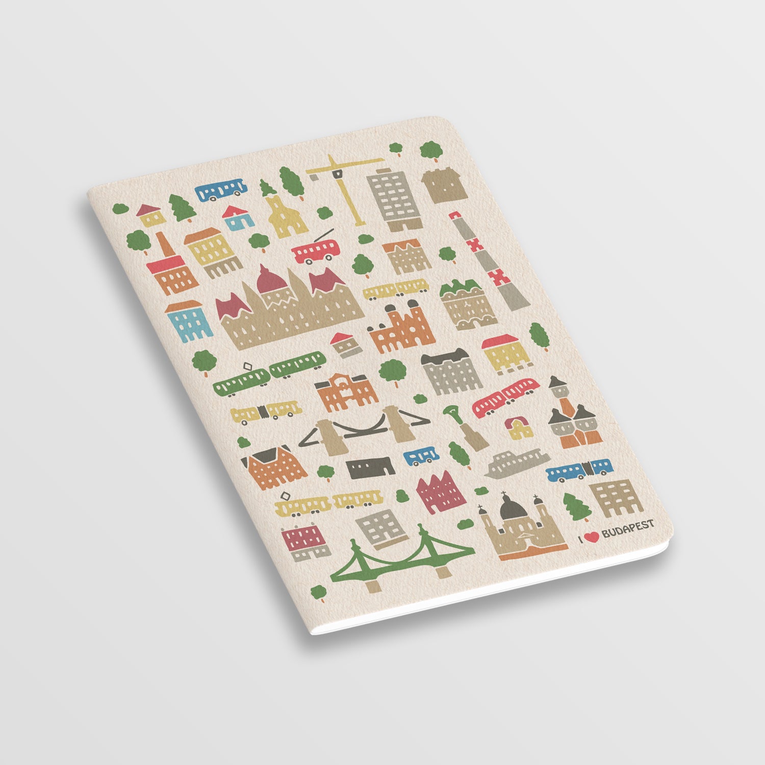 Black and white St. Stephen's Basilica postcard / print