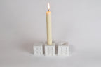 Beton panelház gyertyatartó