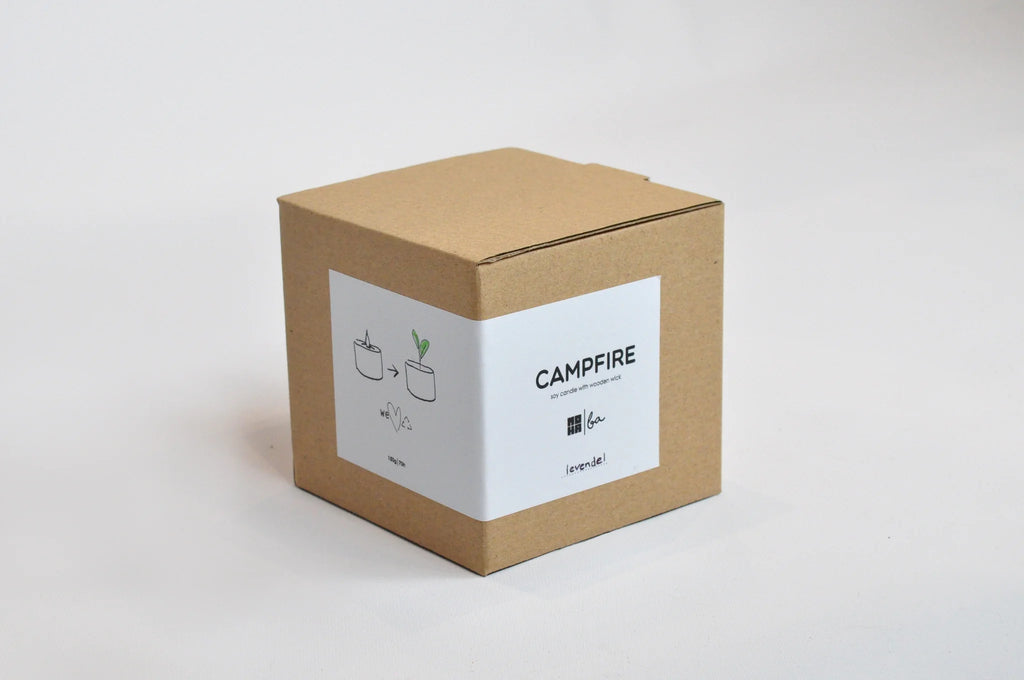 Szójagyertya beton kaspóban