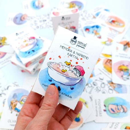 Memory and agenda card