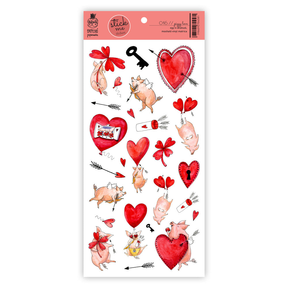 Washable sticker set - various