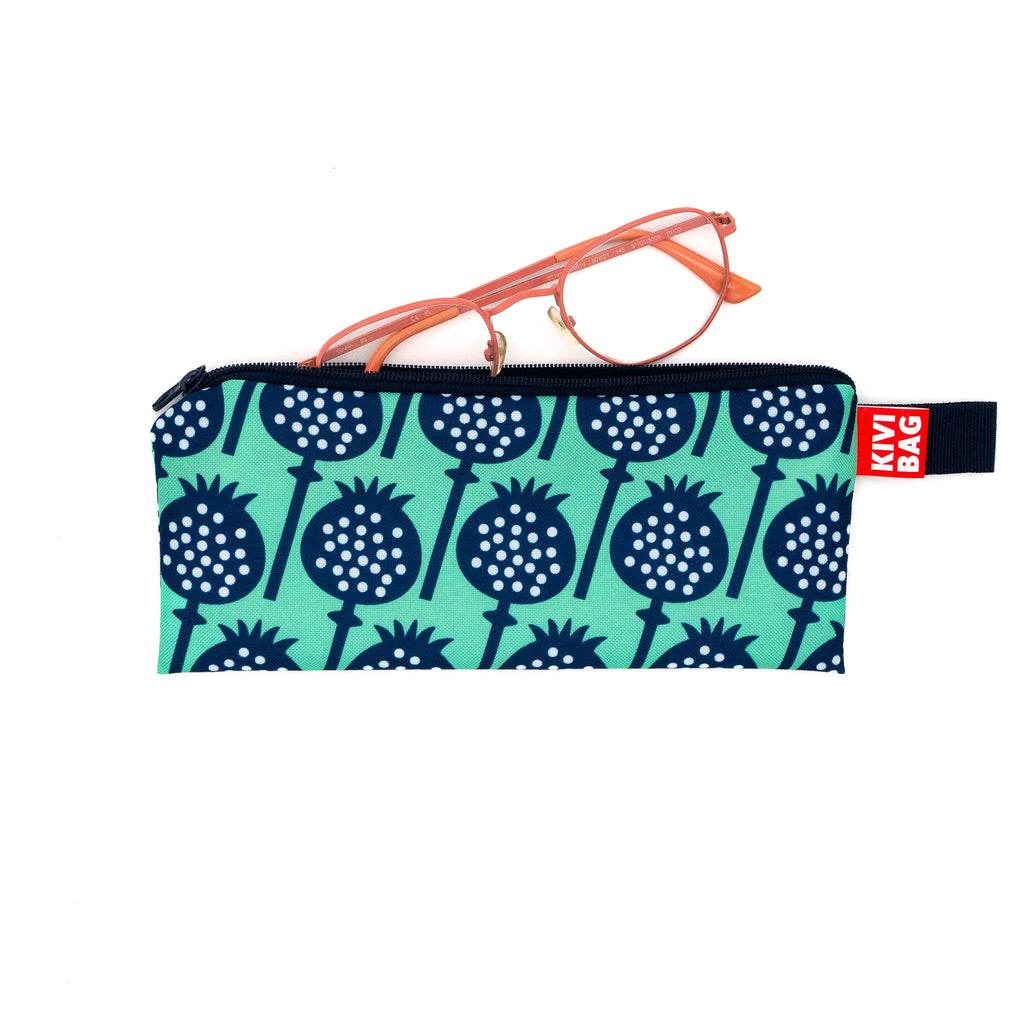 Hand-embroidered toiletry bag