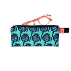 Hand-embroidered toiletry bag