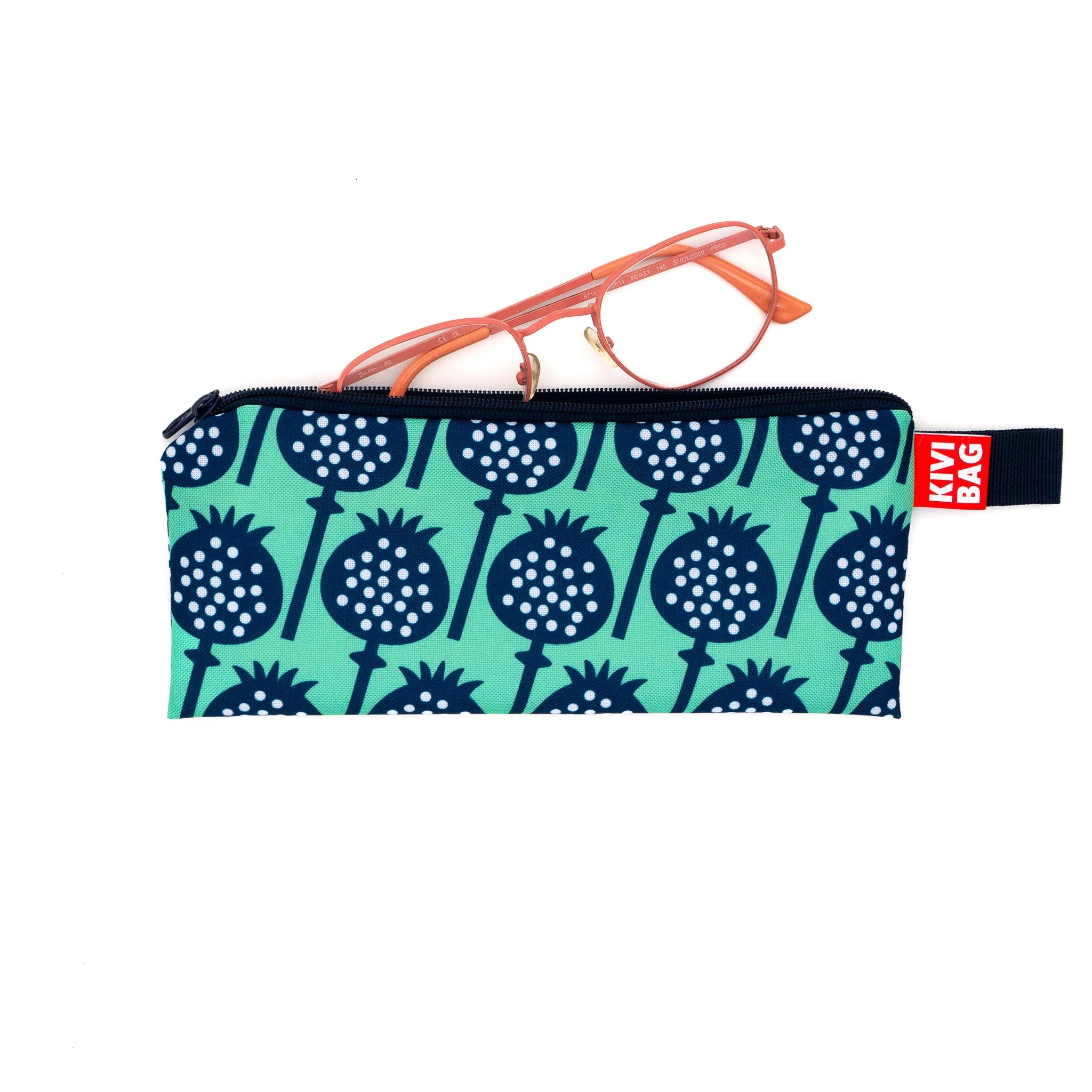 Hand-embroidered toiletry bag