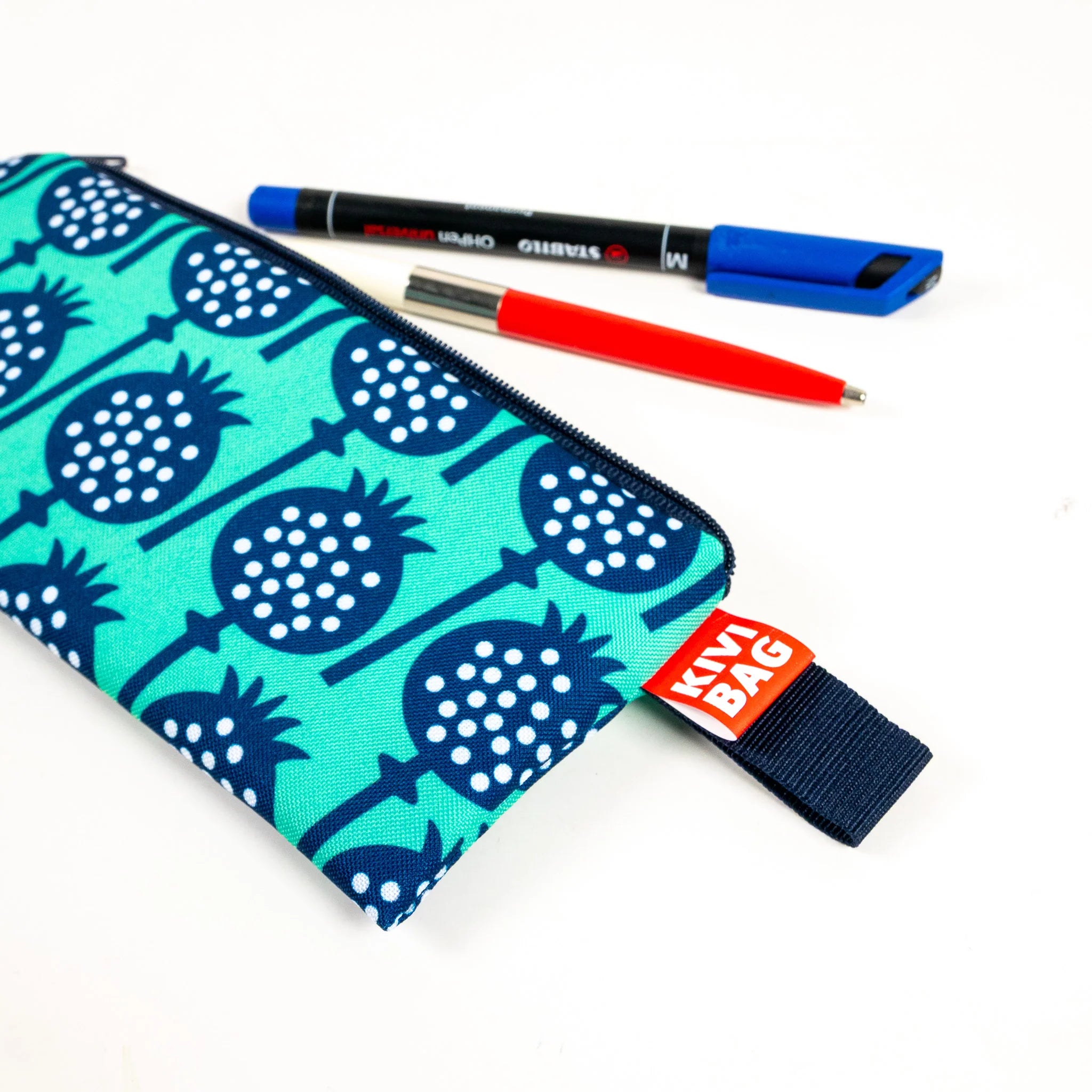 Hand-embroidered toiletry bag
