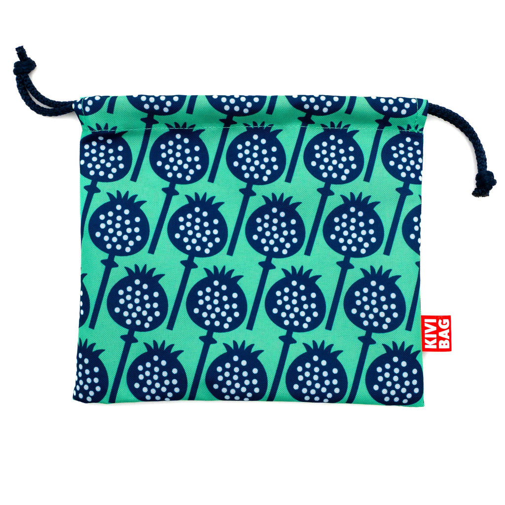 Snack Bag - Poppy Blue