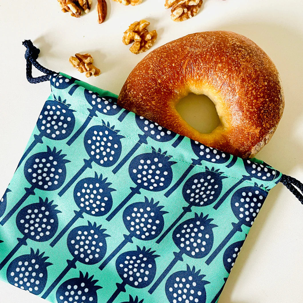 Snack Bag - Poppy Blue